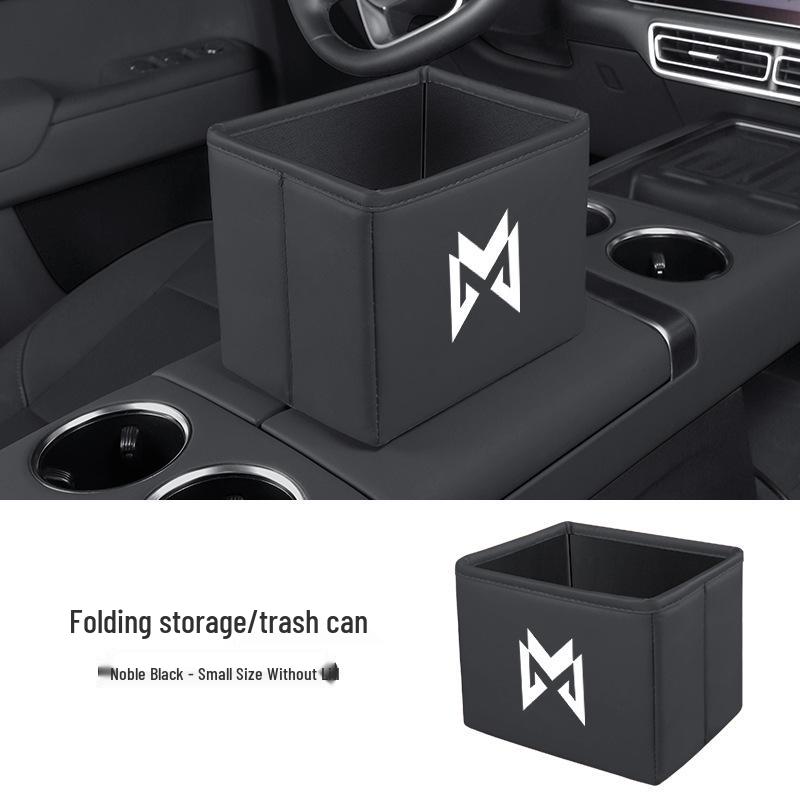 Mengshi 917/M817/M800 Car Multi-Functional Storage Box & Foldable Trash Can