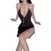 1Set Damen sexy Nachthemd Nachtclub Slip Nachthemd sexy Kleid