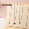 Creative Solid Wooden Jewelry Display Frame Fashion Necklace Holder Pendant Support Stand for Jewelry Showcasing