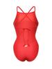 SENTI [Wsm-23P72] Palette Kitsch Red Semi-Cut Flip-Turn Tie-Back