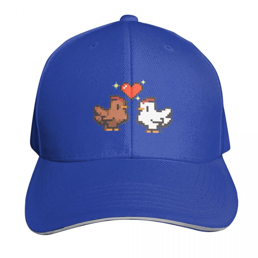 Stardew Valley Pixel Cow Game Cap Fashion Casual Baseball Caps Adjustable Hat Hip Hop Summer Unisex Baseball Hats
