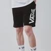 Vans Large Logo Print Knit Drawstring Shorts Men Shorts Black VN0A4RB4BLK