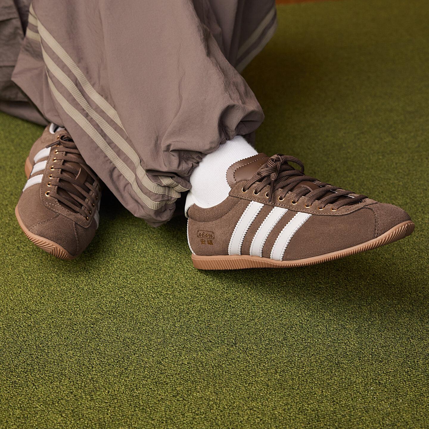 Adidas Originals Tokyo Низкие Повседневные Кроссовки Унисекс Коричневый Белый 36.5