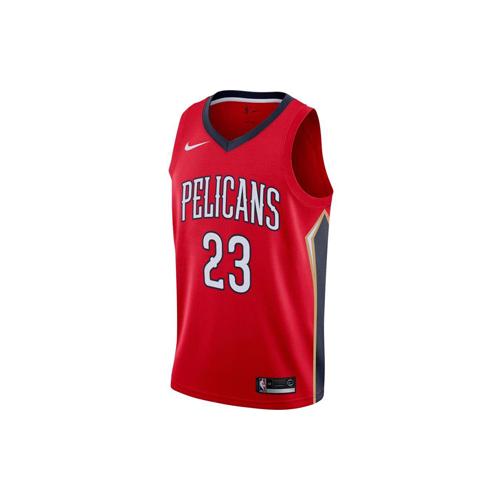 Nike Basketball Jersey Mens Red 877214-657 L
