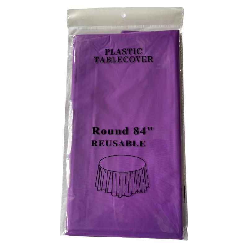 Disposable Round Party Tablecloth