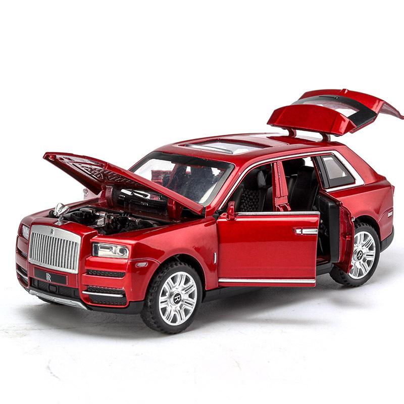 1:32 Scale Diecast Cullinan Model Cars, Zinc Alloy Pull Back Vehicles Diecast Car Model with Light & Sound for Kids Boy Girl Gift