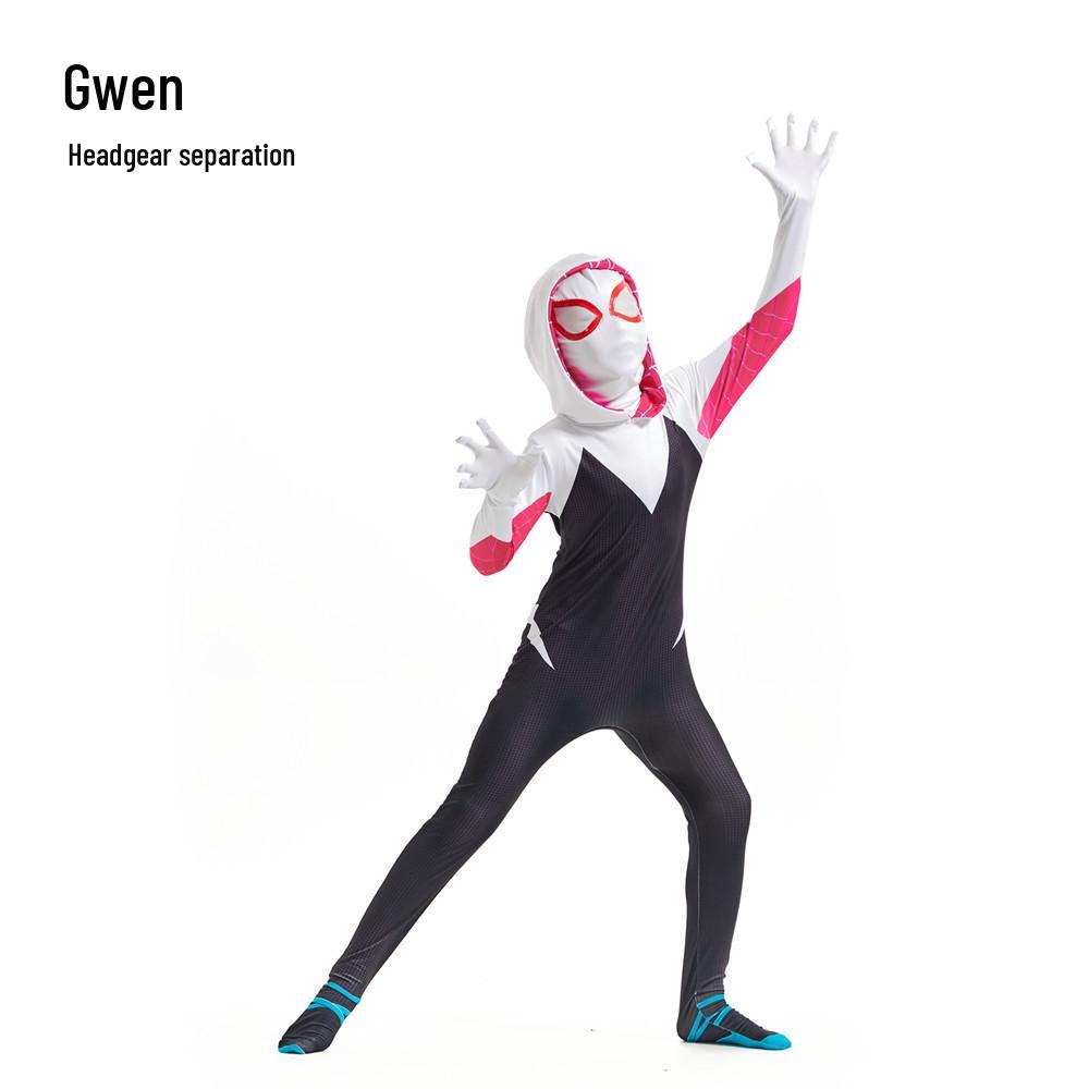 Spider-Man Miles & Gwen Jumpsuit Costume Set for Adults & Kids