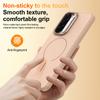 For Samsung Galaxy A34 5G Case Skin-touch PC + TPU Magnetic Phone Cover with Lens Frame Kickstand