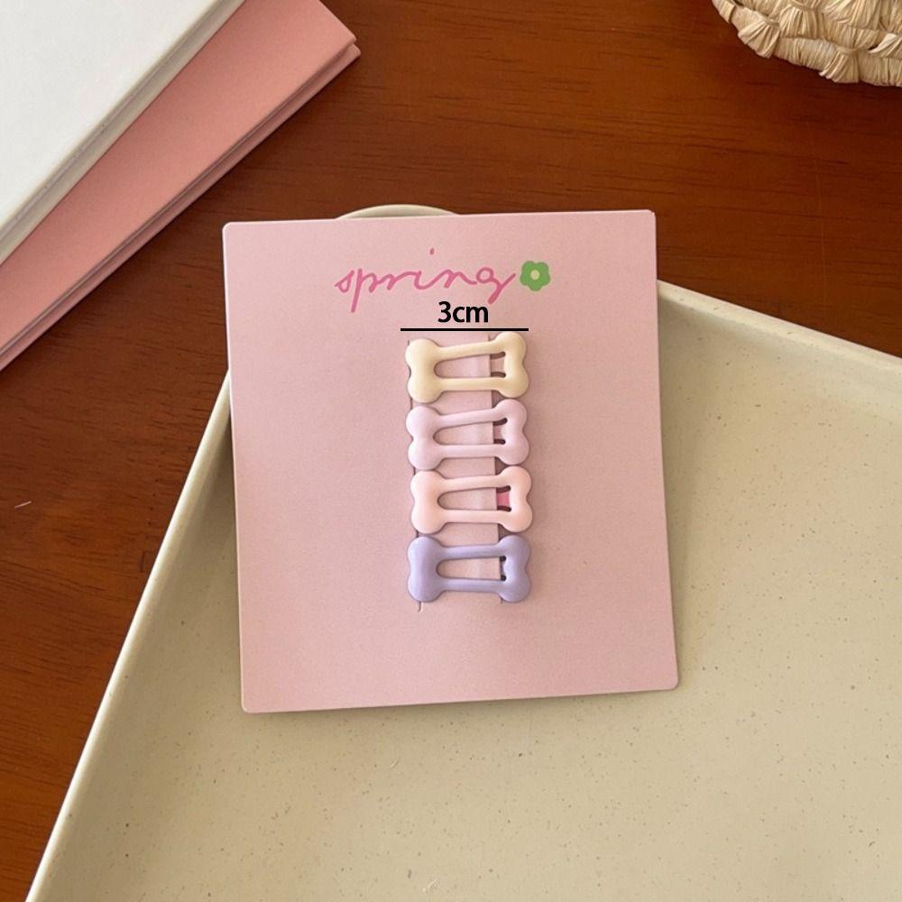 4ks/sada Barevné sponky do vlasů Geometrické sponky Ozdoby do vlasů Vlasové doplňky