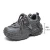 2025 Spring Platform Dad Shoes Heightened Tire Sole Light Non-slip Casual Soft Sole Versatile Sports Shoes Women's Shoes