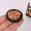 Realistic Dollhouses Candy Display Shelf Pastries Resin Structure Compatible With Miniature Furniture