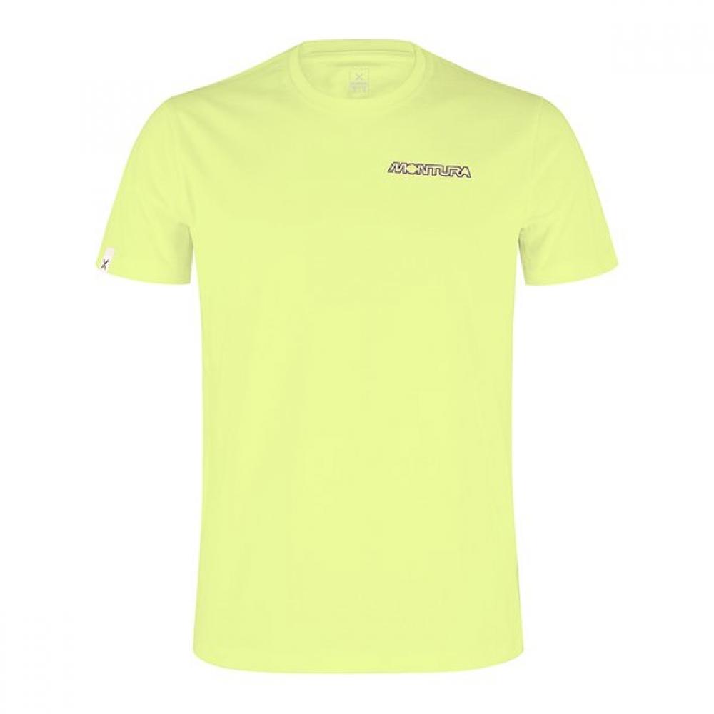 

MonTura Dream MounTain T shirT coTTon shorT Sleeve T shirT mTgc35x202 202 (lime)/S