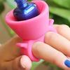 Vinyl Waste Collector Wearable Anti-Spill Easy Scrape Removal Silicone Craft Vinyl Weeding Scrap Collector Ring Weeding Accessory