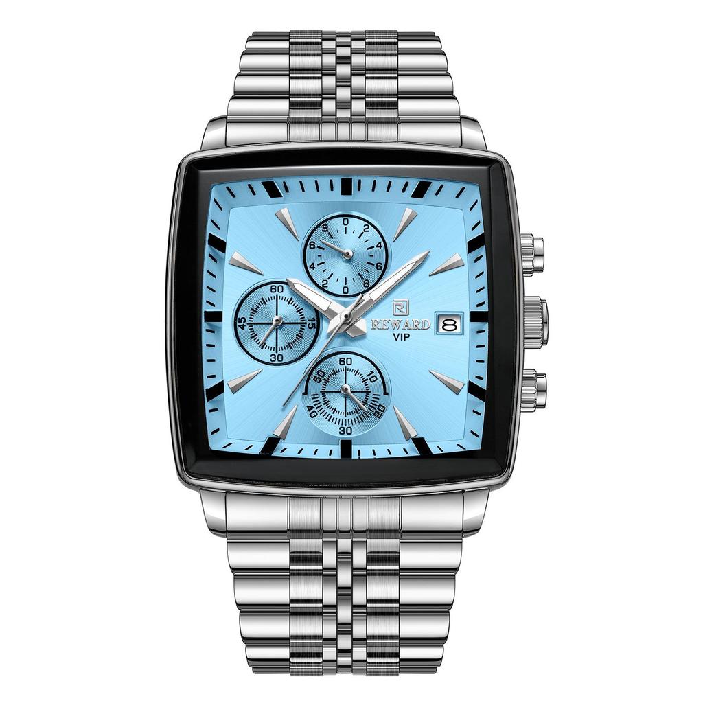 RD1100M Men's Multifunction Chronograph Watch - Waterproof, Luminous, Solid Steel Band