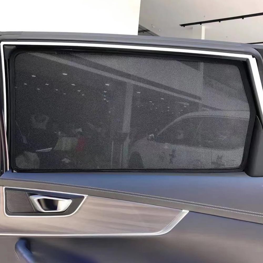 FEISHILINIYA Magnetic Rear Side Window Sunshades for Mazda CX5 (2017-2025) Polyester Privacy Curtains with Buckle for Side Passenger for CX-5