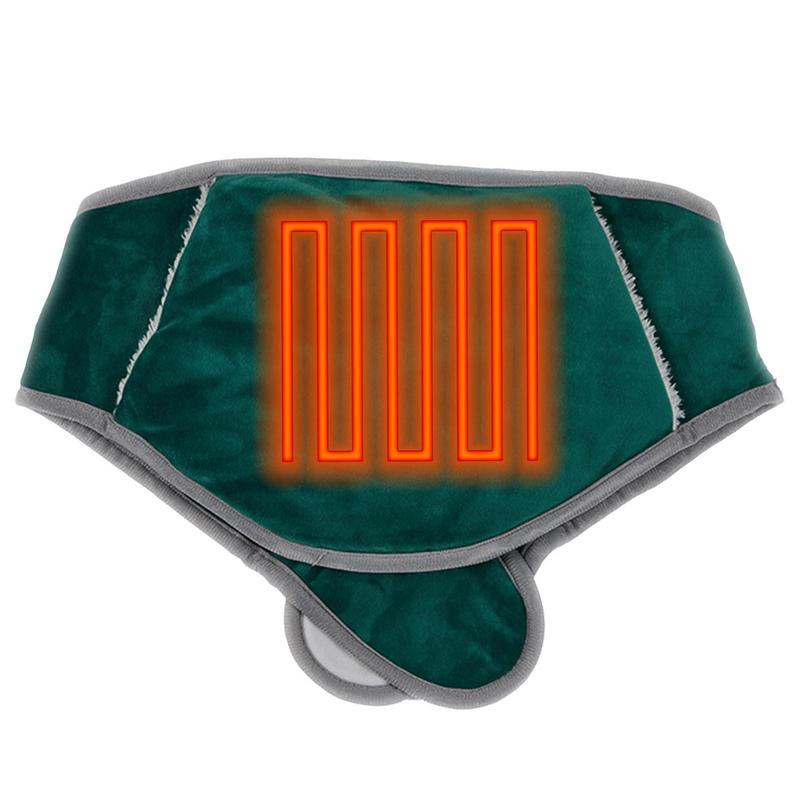 USB Electric Heating Belt Belly Warmer Waist Massager Band Back Pain Relief In Menstrual Period Heated Thermal Pad Waist Warmer