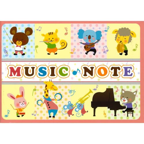

COOPE CN-43 Music Notebook for Concerts (with stickers) [10-pack]