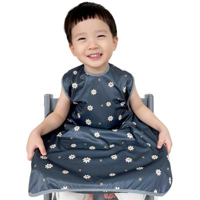 Bell Baby Dining Table Integrated Waterproof Bib Sleeveless Full Cover Original, (Renewal) Daisy, 1 Piece, 1 Piece