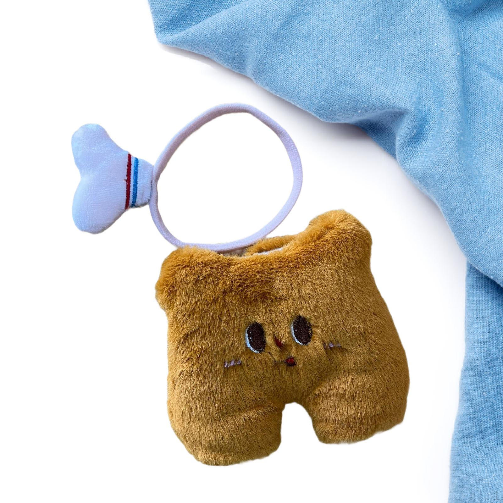 

Очаровательный комплект комбинезонов для кукол ростом 17 см коричневый