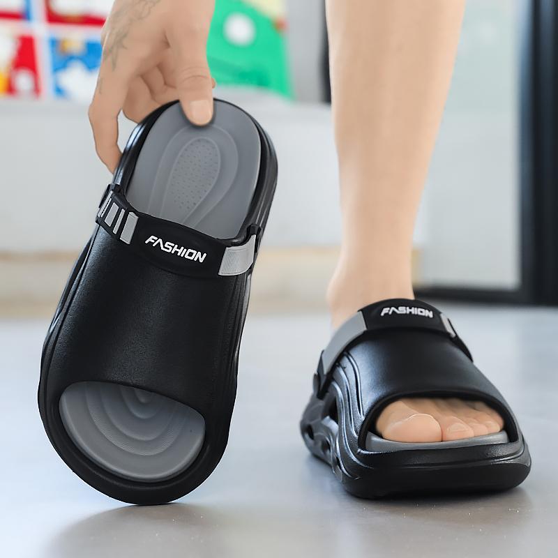 Pantofole da uomo comode, alla moda, con suola morbida, da casa, casual, sandali da spiaggia, taglie forti, 38-45
