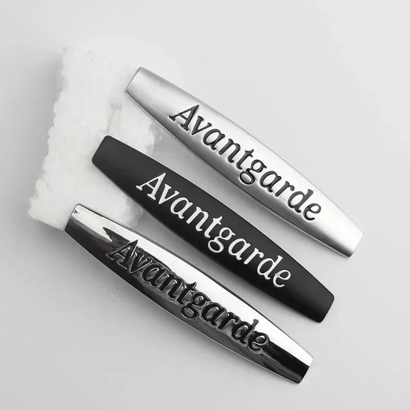 For Mercedes Benz 3D Metal Grand Edition Avantgarde Letters Side Fender Emblem Badge Sticker Decals for Mercedes Benz W204 W205 W213 W211 W210 ML
