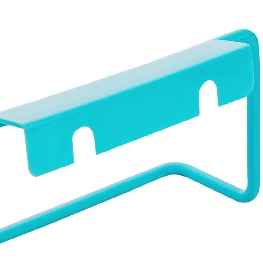 Towel Rack Bar Hanging Holder Rail Organizer Bathroom Kitchen Cabinet Cupboard Hanger Shelf