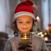 LED Lights for Home Electronic Candle LED Candle Decoration Glass Candle Full Set Remote Control Timer for Christmas Wedding