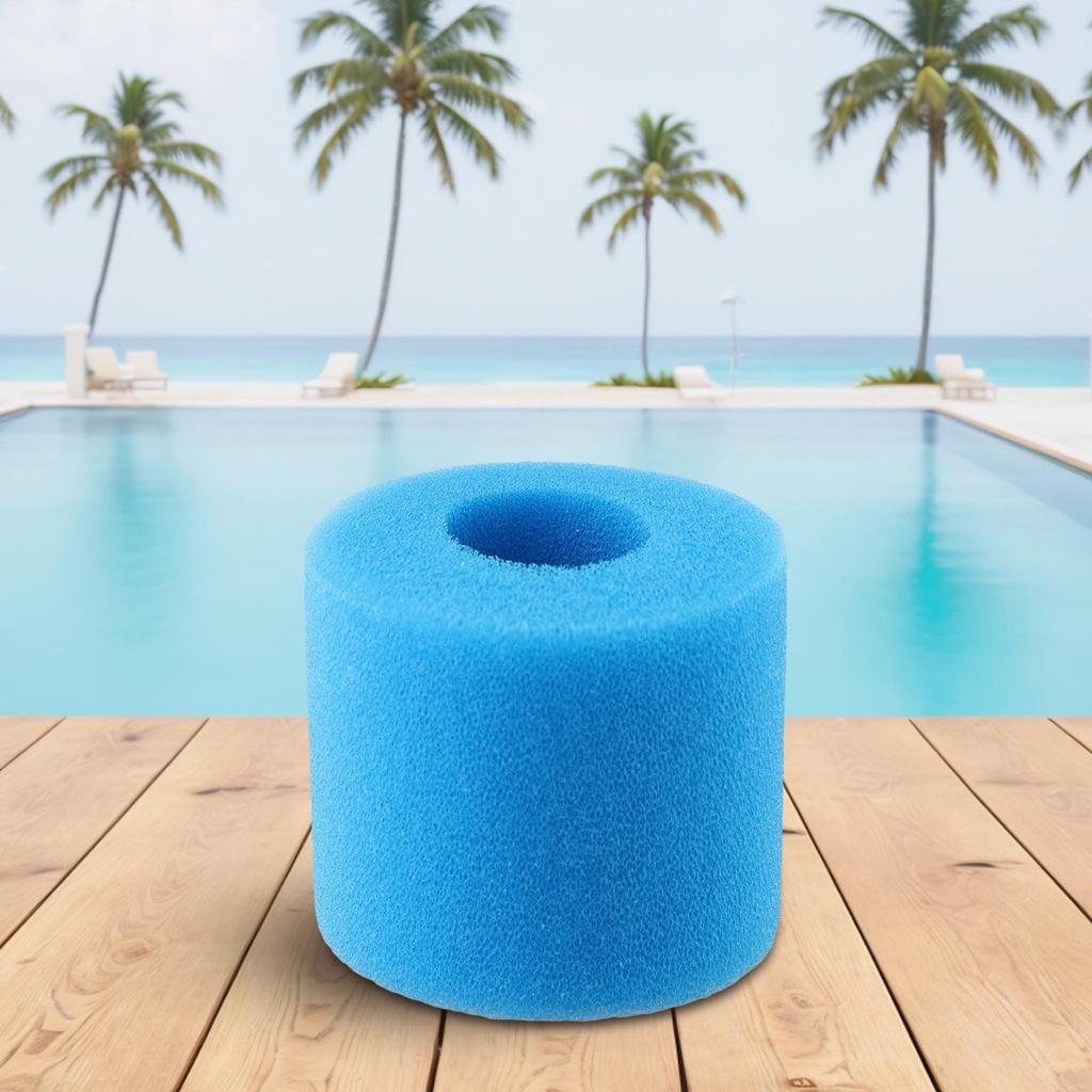 1pcs Filter Sponge For Intex Type I/II/VI/D Washable Reusable Swimming Pool Filter Water Quality Clenaing Filter Foam Sponge