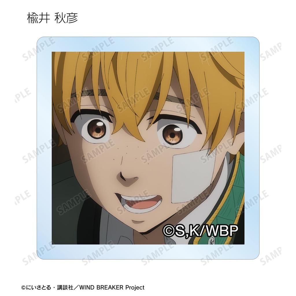 TV Anime "WIND BREAKER" Trading Scene Acrylic Tiles Box of 8