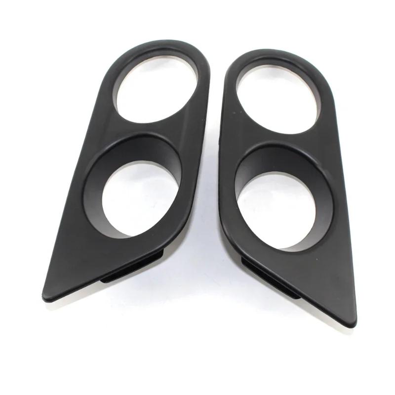 2pcs Front Bumper Foglight CoversDual Holes Car Accessory Fit for E46 M3 2001‑2006 Fog Lamp Guard Bezels Car Accessories