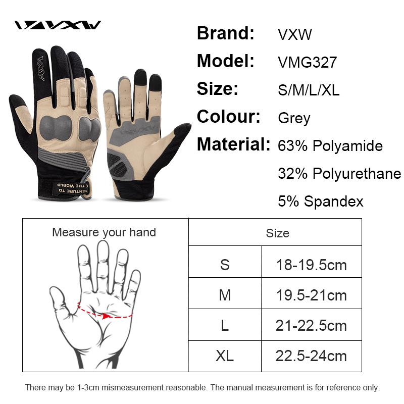 VXW Motorradhandschuhe Schützende PVC-Schale Wasserdicht Touchscreen Rutschfest Vollfinger Moto Racing Motocross Guantes für Frauen