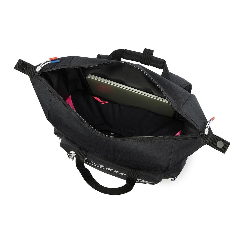 Li Ning Table Tennis Series Fashion Logo Polyester Backpack Unisex Backpack Black ABSU273-1
