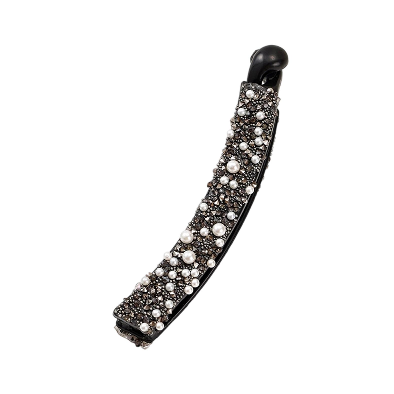 

Rhinestone Beads Hair Clip Volumizing Hair Accesories Creating Stylish Hairstyles For Parties And Everyday Use F