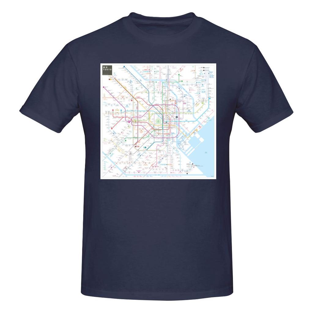 Funny Tokyo Metro Map Unisexs Printed Tshirt Unisex T Shirtt Shirt