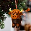 Button Ornament Making Set Animal Decoration Button Christmas Tree Craft Kit DIY Button Craft Kit for Xmas Hanging Decoration