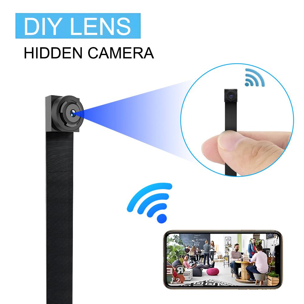 DIY HD1080P Wifi Mini Camera Portable Small Cam Micro Camcorder P2P Wireless Webcam Loop Recording Support Remote Viewing
