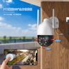 Güvenlik Ev Gözetimi Geniş Açı İzleme 3 Milyon Renk Gece Görüşü Genişletilmiş Kamera J Kaydedici İçin Ses Kaydı Dahil Eklenebilir