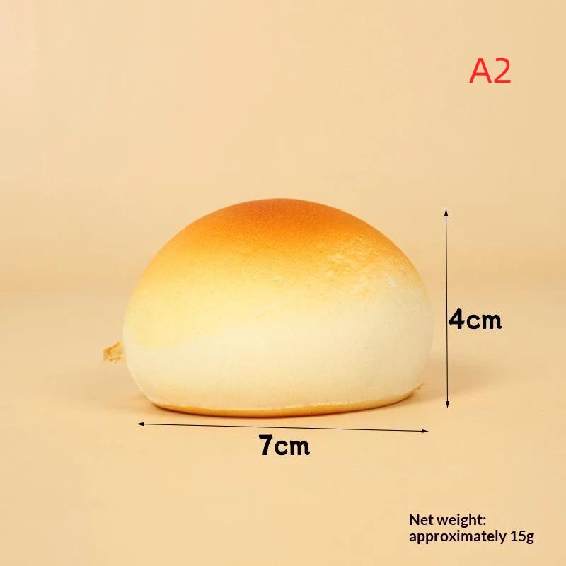 Simulation Milk Bread Squeeze Taba Squishy Toy Safety And Health Food-Grade Silicone Material Squeeze Toy Soft Relief Slow