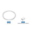 uxcell 16Ft (5M) Wire Rope 304 Stainless Steel Cable 1/24" (1mm) Vinyl Coated with