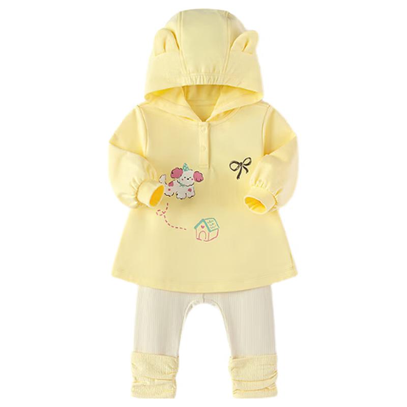 

Комплект из 2 предметов с длинным рукавом для девочек 80