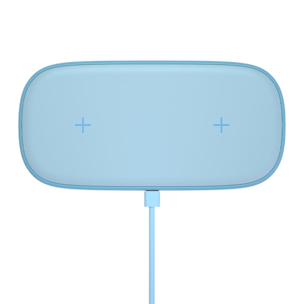 Încărcător Wireless YN-102 Pad de Încărcare Dual pentru iPhone AirPods Samsung