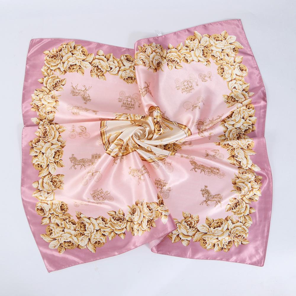 მაღალი ხარისხის ძვირადღირებული აბრეშუმის შარფები თავსაბურავი შარფები კისრის შარფი ქალებისთვის ჯაჭვი აბრეშუმის შარფი ქალის დეკორატიული შალი