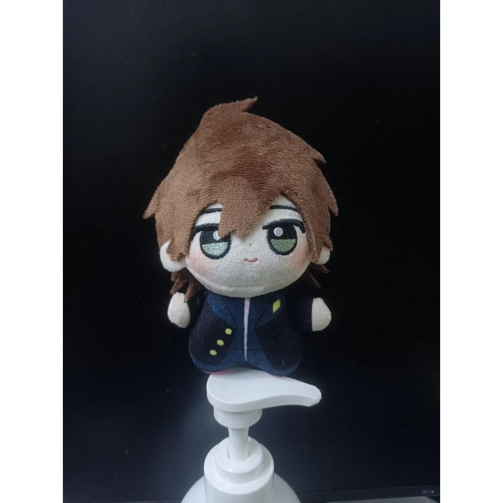 Kawaii Anime Danganronpa Cosplay Naegi Makoto Nagito Komaeda Printed Body Soft Adorable Plush Doll Pendant KeyChain Kid Fan Gift 10cm