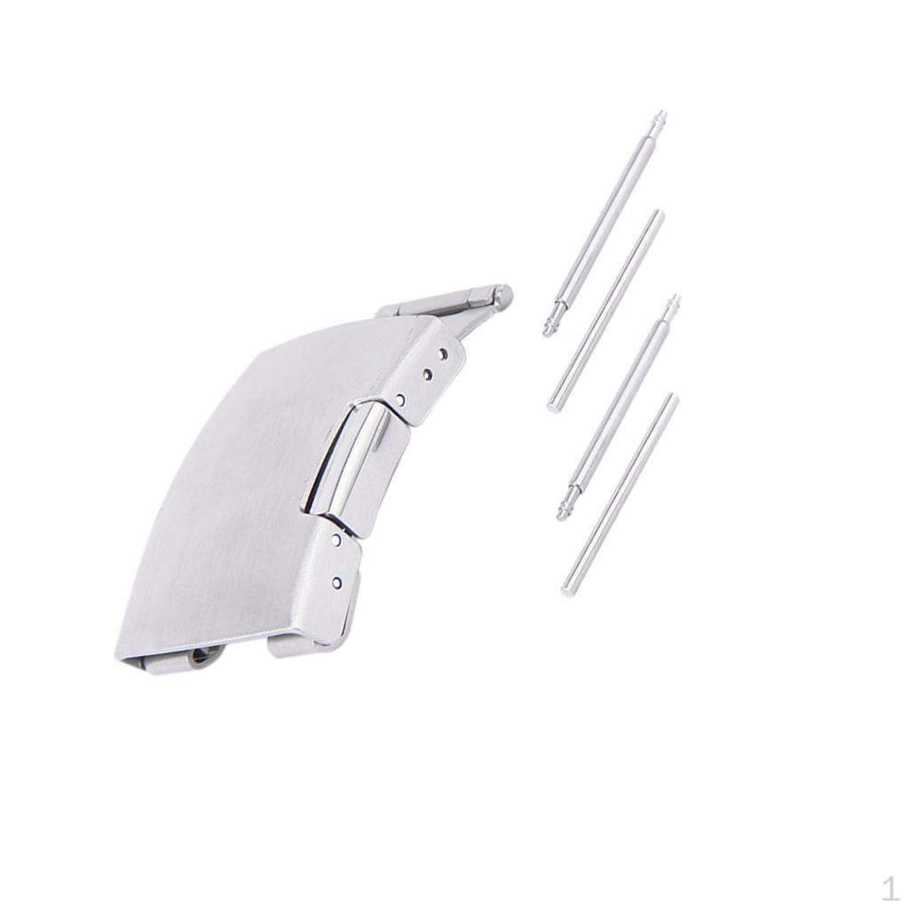 

Stainless Steel Folding Clasp For 22mm Watch Strap