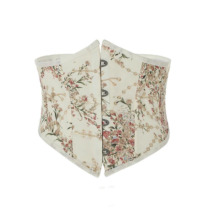 Abdominal Belt Waistband Outer Wear Fishbone Girdle Waistband Chest Support Palace Corset