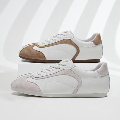 Summer Women's Sports Shoes Versatile Casual Flat-soled Single Shoes Little White Shoes 2025 New German Training Shoes Soft-soled Non-slip Women's Sh