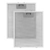 2 PIÈCES Hotte de cuisinière 320x260mm Hottes de cuisine Filtre à graisse en maille Filtre à graisse pour accessoires de hotte de cuisine domestique