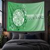 Personalisierte Wandbehänge Celtic FC Muster Kunst Hintergrundtuch