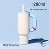Sanrio Ice Buster Large Capacity Straw Cup - 2025 New Style Jumbo Thermos for Girls