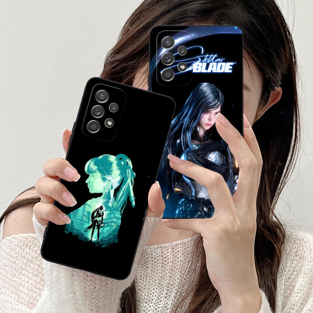 Stellar Blade Game Phone Case for Samsung Galaxy A73 72 71 70 56 55 54 53 52 36 35 34 23 16 15 5G Colour Printing Cover Pretty